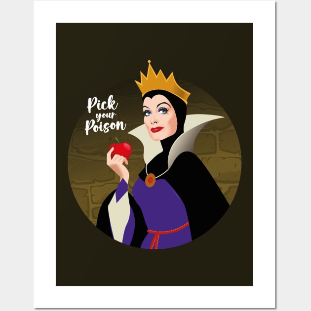 Queen Crawford Wall Art by AlejandroMogolloArt